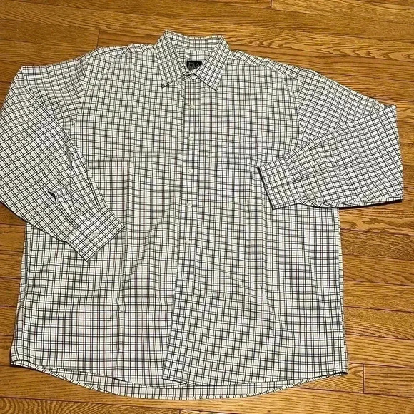 ❤️2/$30❤️[XL]Jos.A.BANK Cotton Traveler’s Collection Button Down  Dress Shirt - Picture 4 of 7